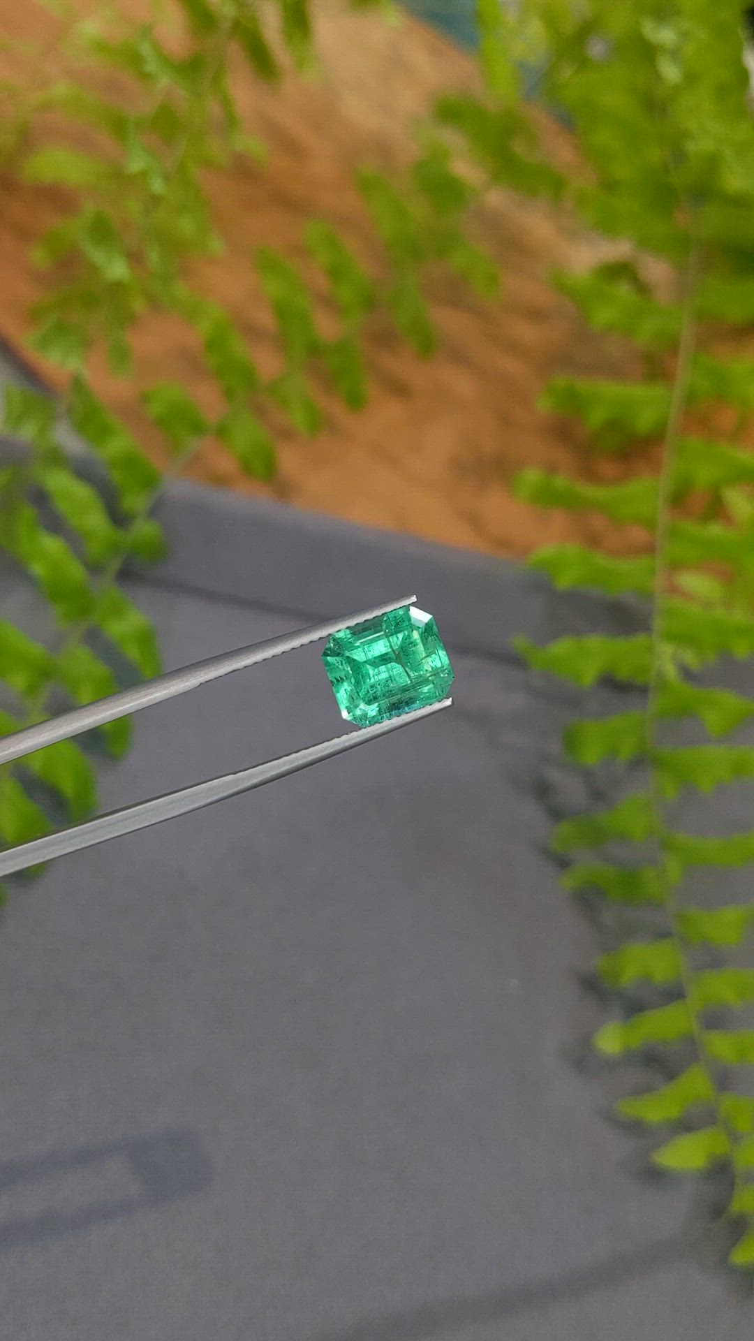 5.24 Ct. Emerald from Russia Size Video