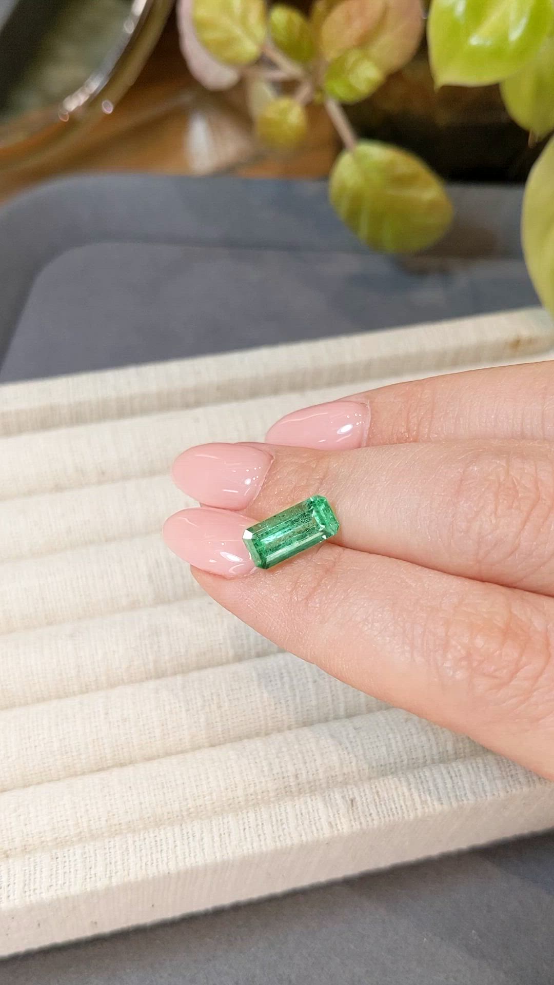 2.92 Ct. Emerald from Russia Size Video