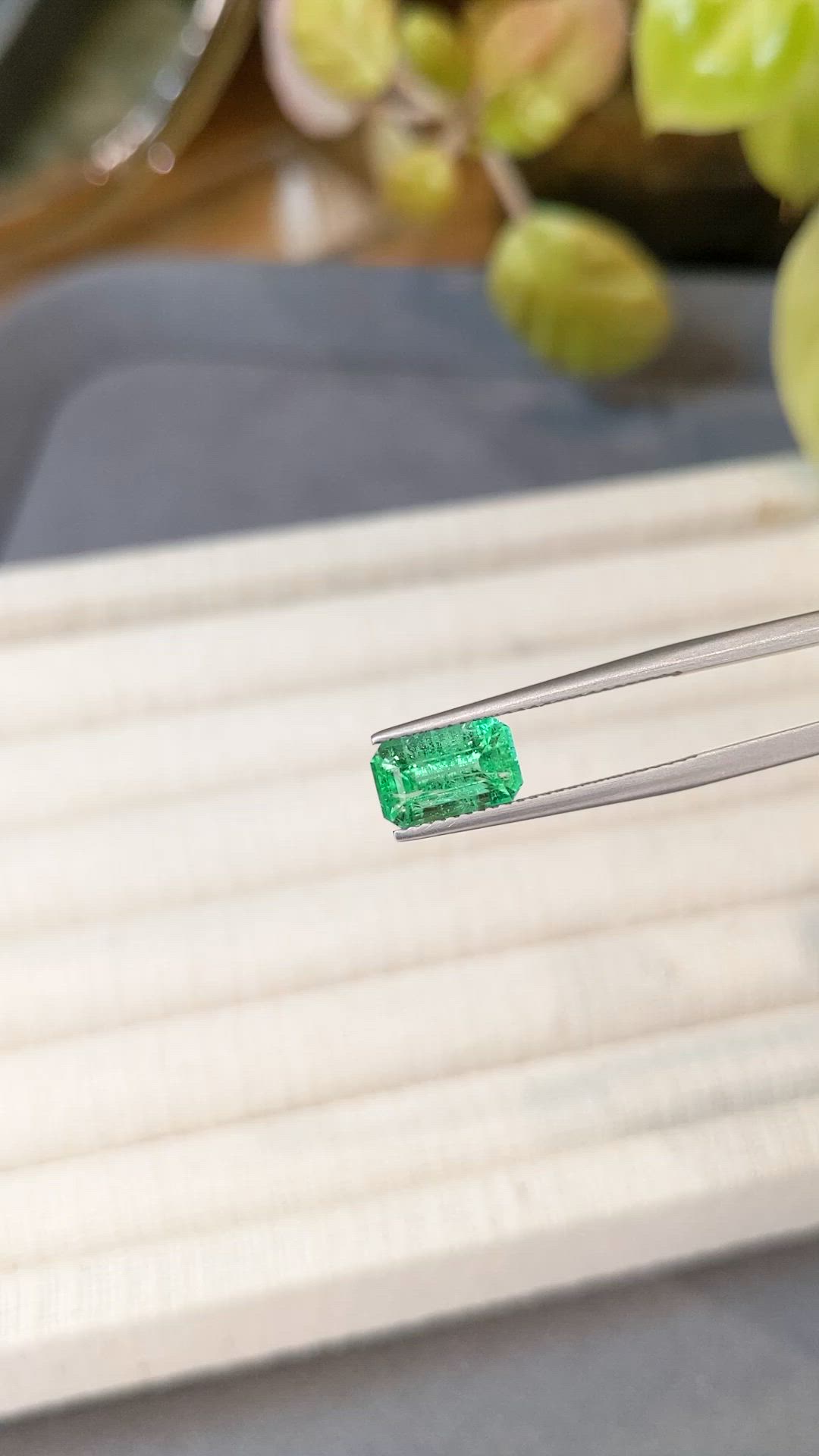 1.81 Ct. Emerald from Russia Size Video