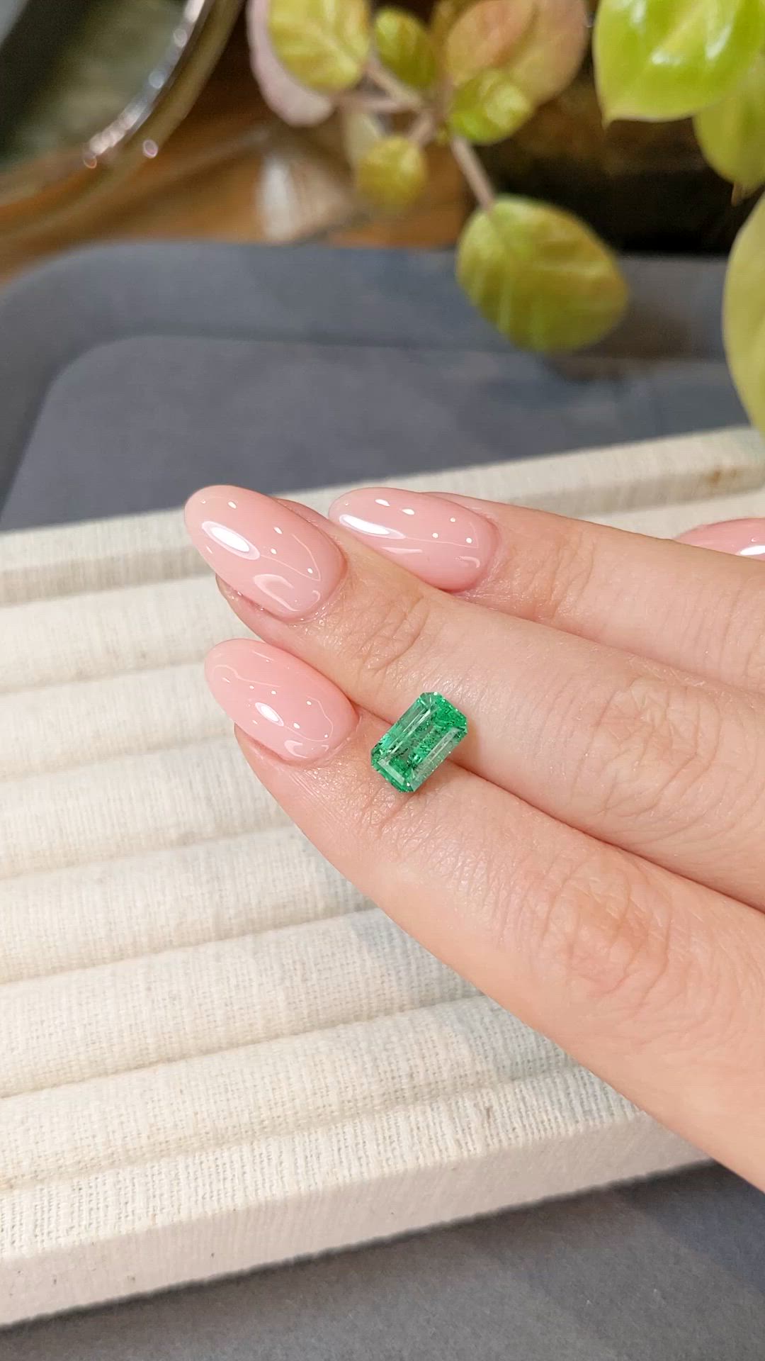 1.81 Ct. Emerald from Russia Size Video