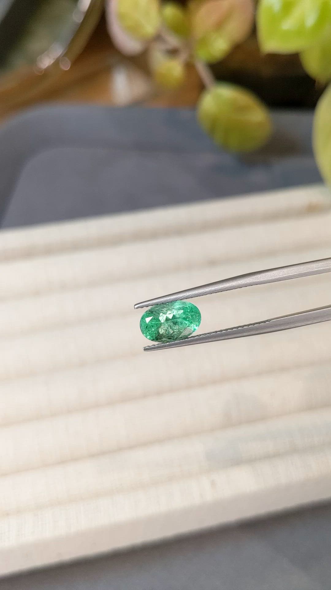 2.13 Ct. Emerald from Russia Size Video