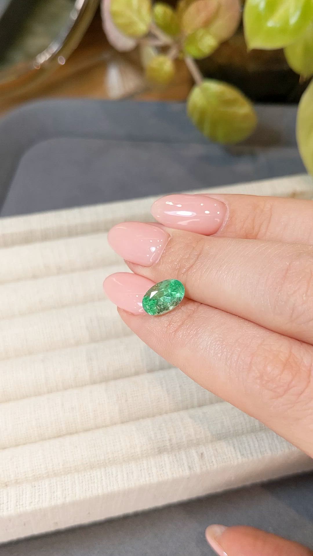 2.13 Ct. Emerald from Russia Size Video