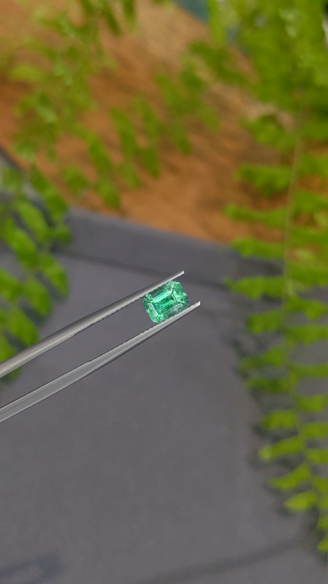 1.01 Ct. Emerald from Russia Size Video