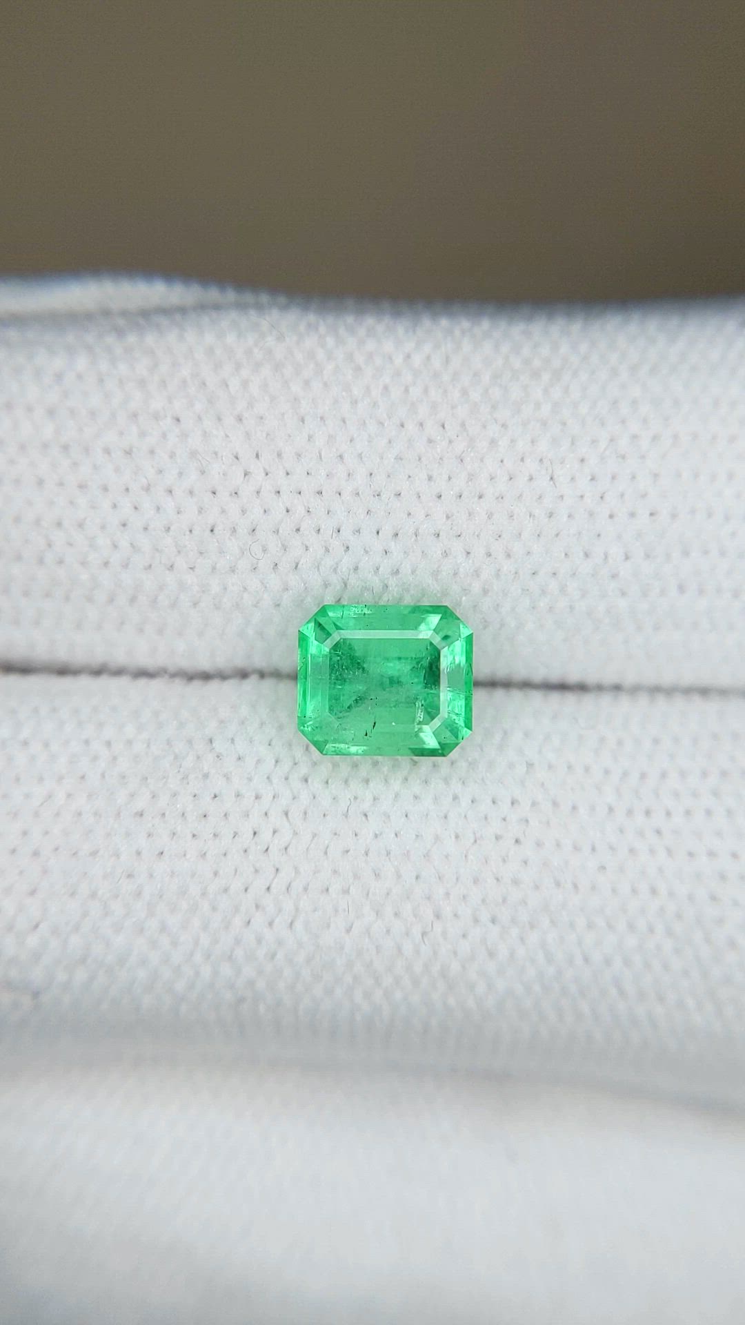 1.42 Ct. Emerald from Russia Size Video