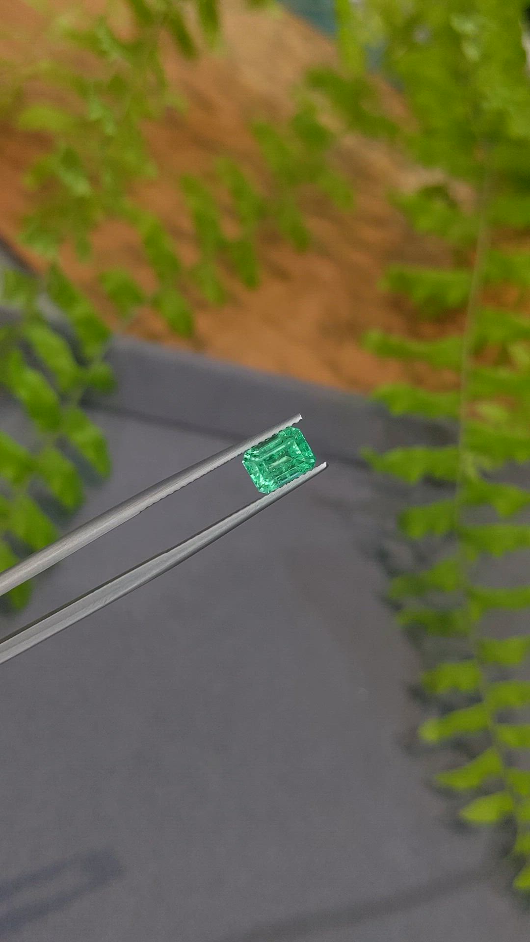 1.41 Ct. Emerald from Russia Size Video
