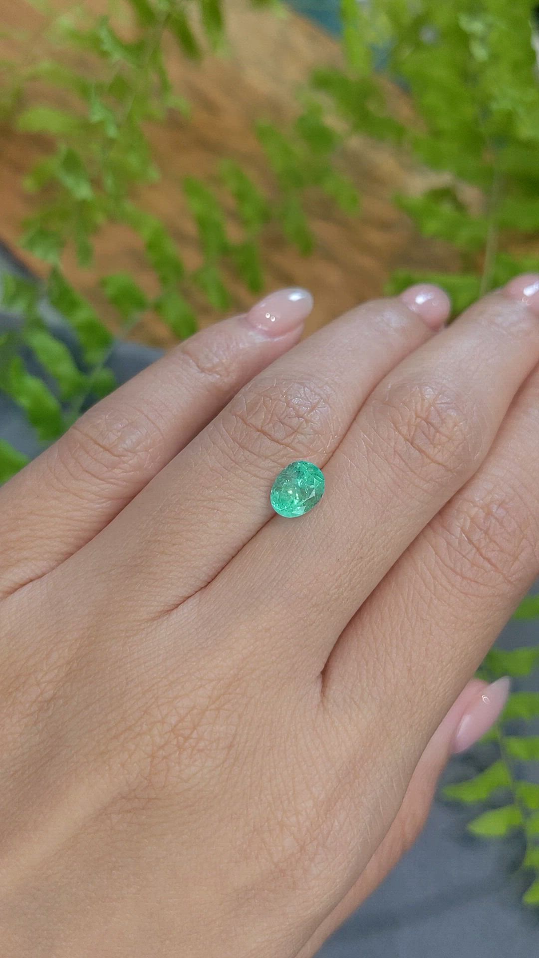 1.17 Ct. Emerald from Russia Size Video