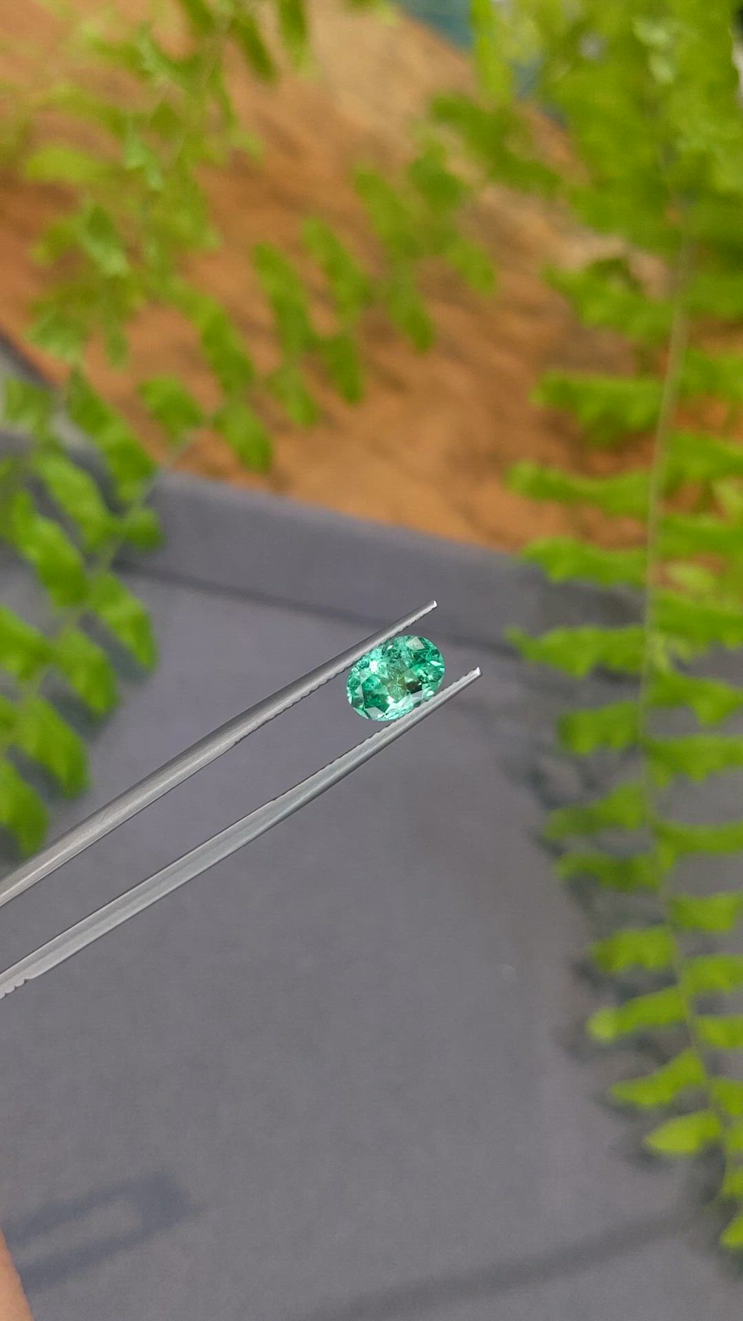 1.31 Ct. Emerald from Russia Size Video