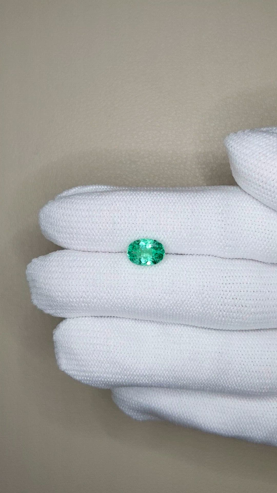 1.31 Ct. Emerald from Russia Size Video