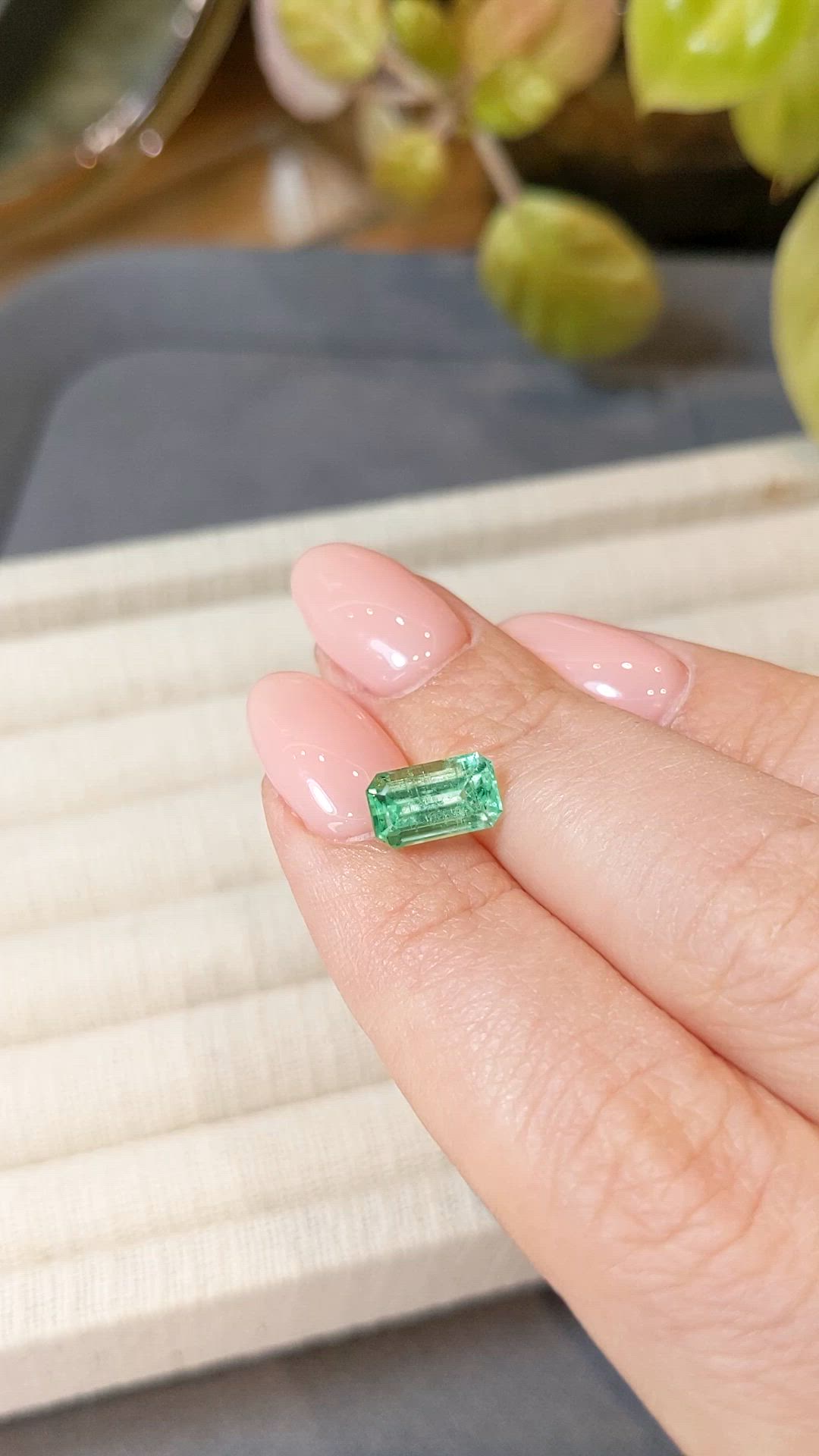 1.62 Ct. Emerald from Russia Size Video