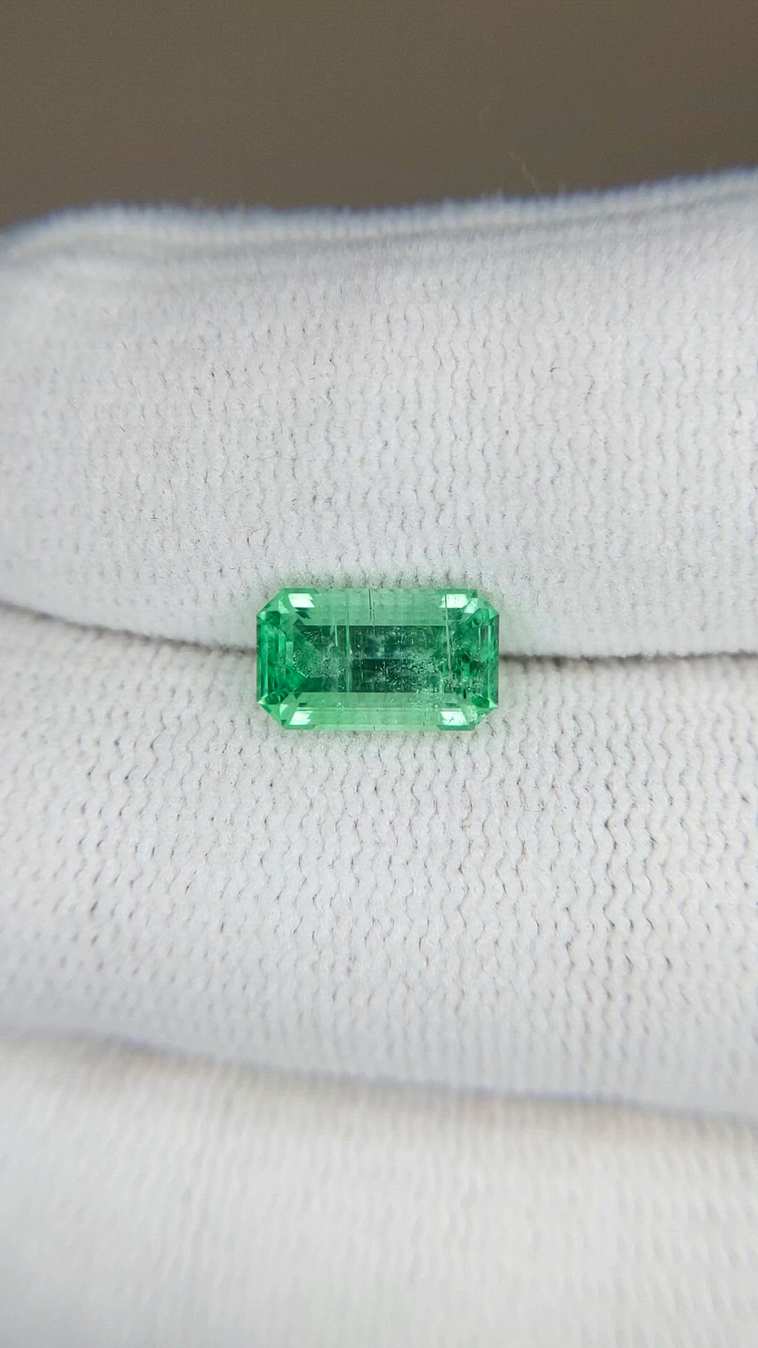 1.62 Ct. Emerald from Russia Size Video