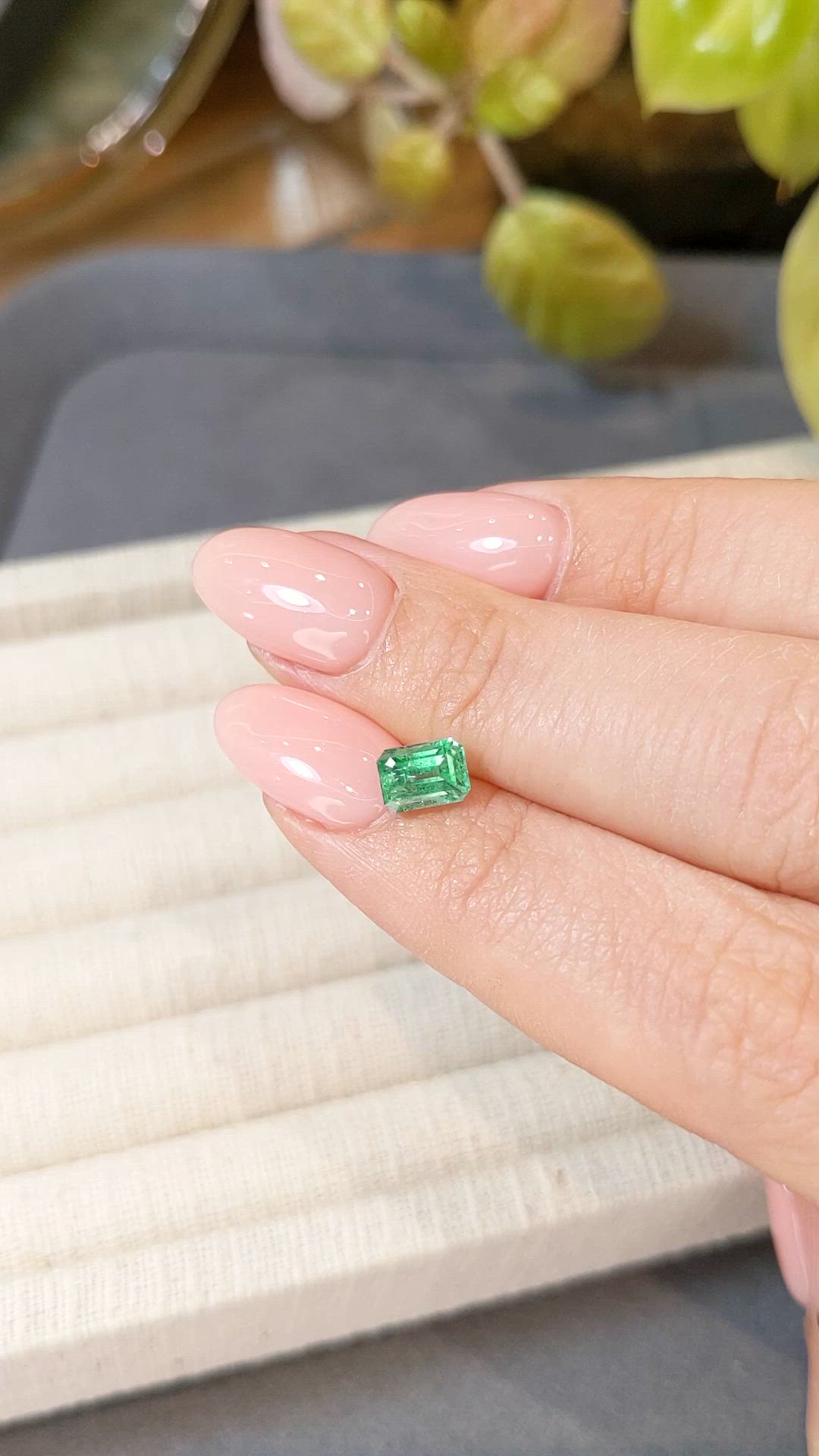 1.18 Ct. Emerald from Russia Size Video