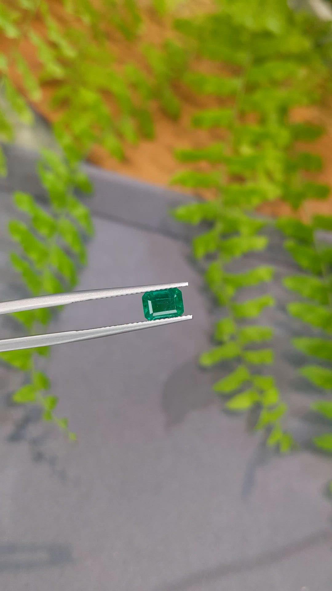 1.15 Ct. Emerald from Zambia Size Video