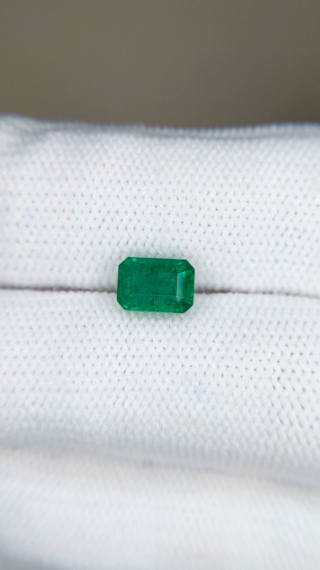 1.14 Ct. Emerald from Zambia Size Video