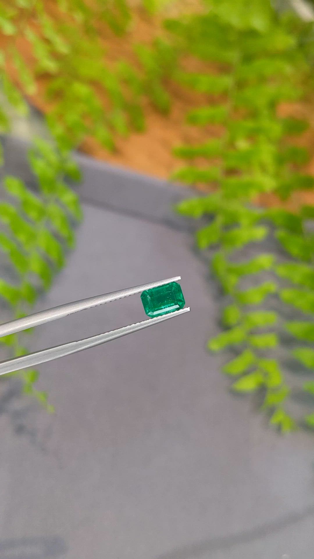 1.14 Ct. Emerald from Zambia Size Video