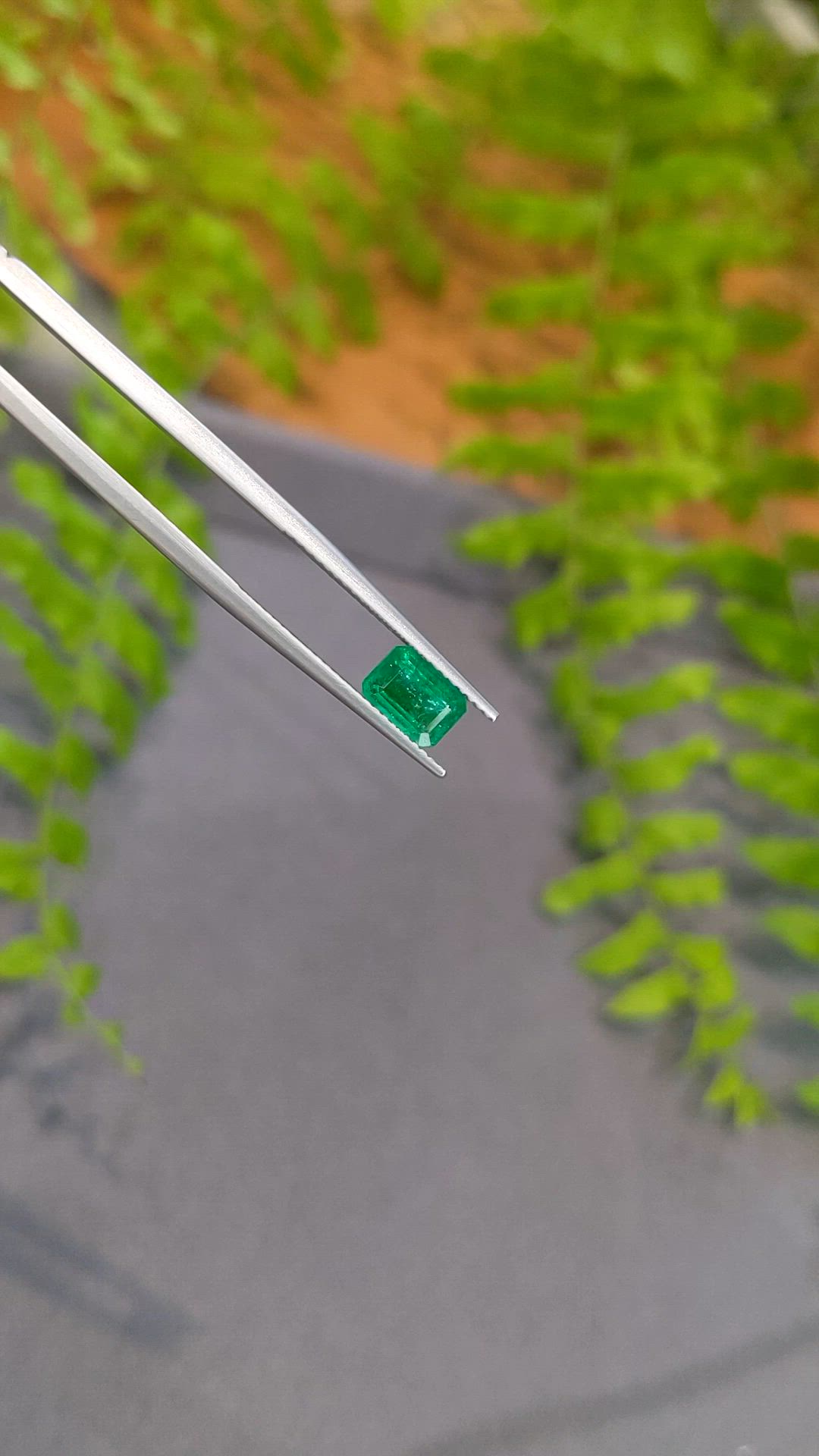 1.13 Ct. Emerald from Zambia Size Video