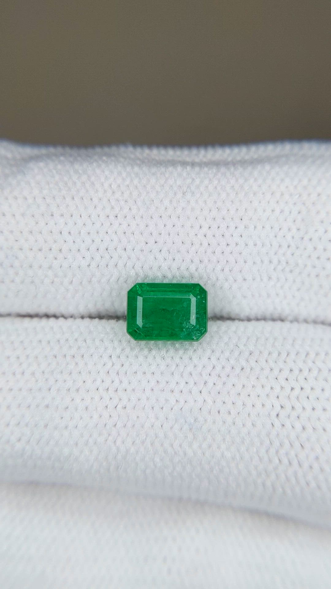 1.13 Ct. Emerald from Zambia Size Video