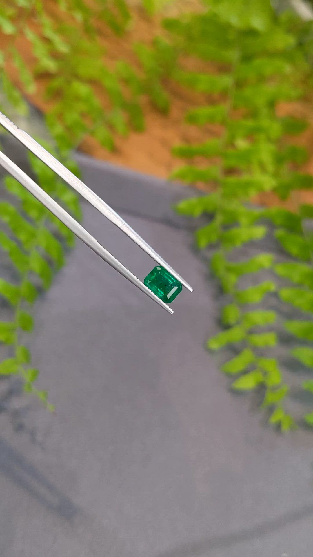 1.03 Ct. Emerald from Zambia Size Video