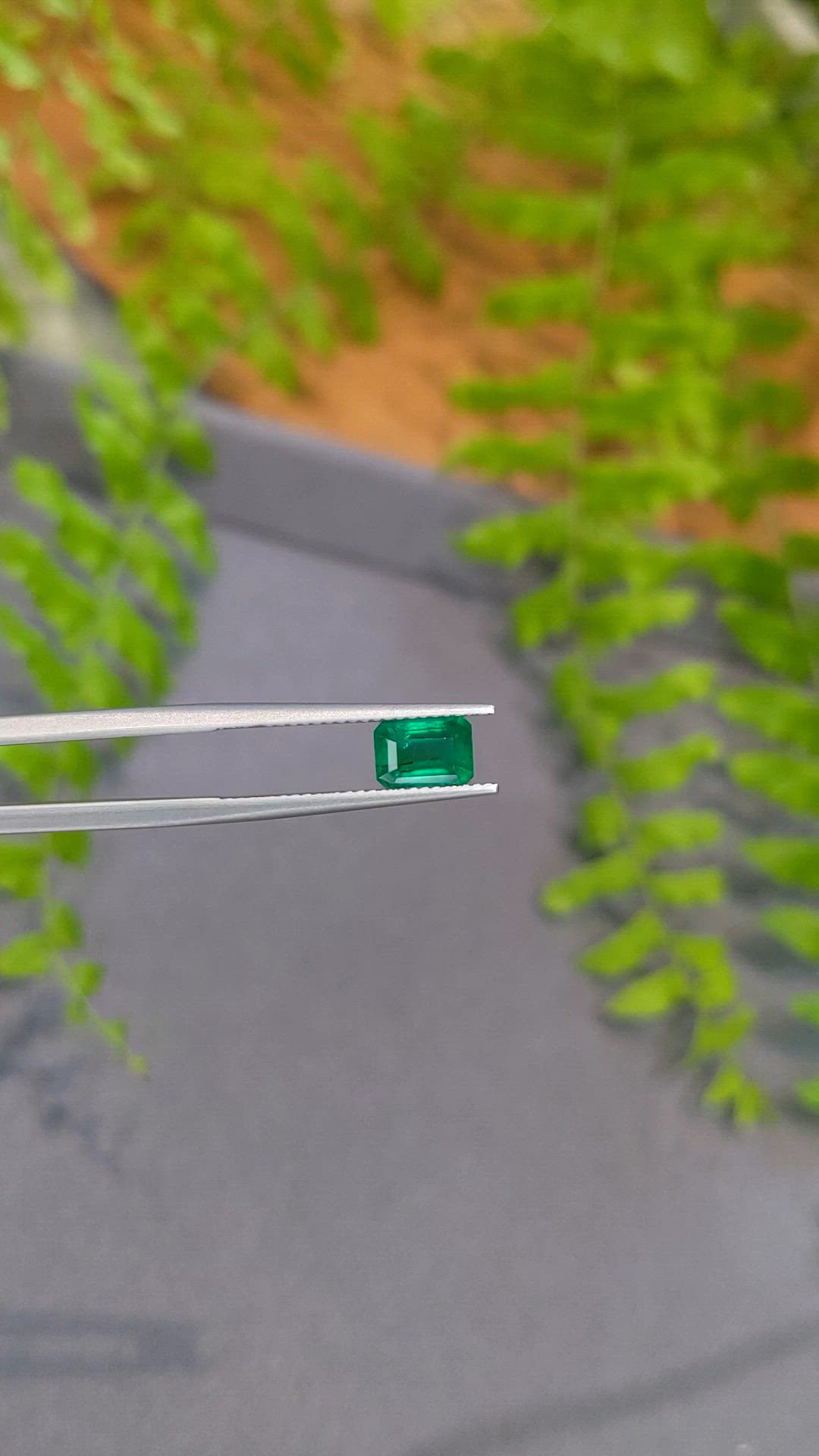 1.25 Ct. Emerald from Zambia Size Video