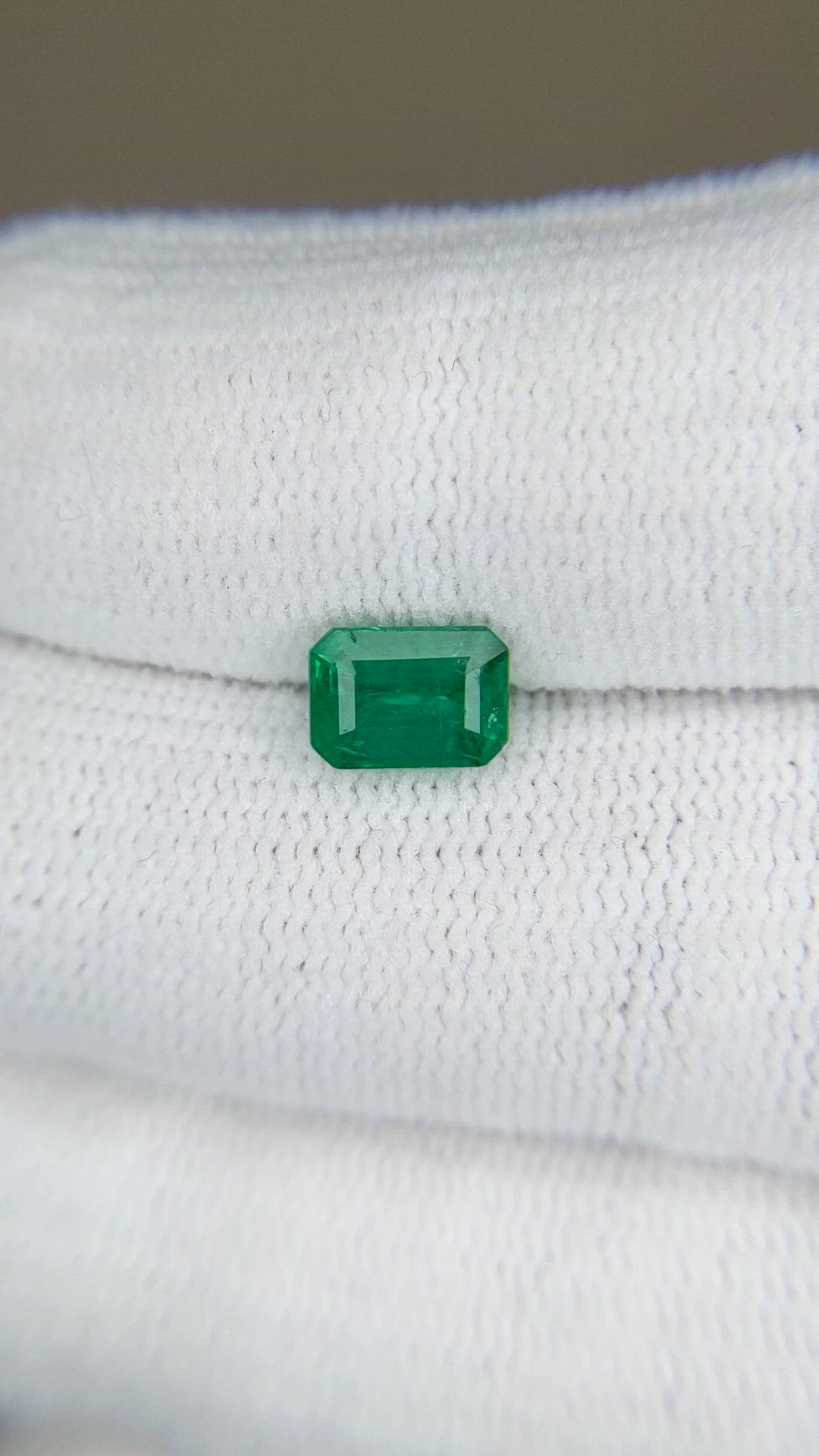 1.16 Ct. Emerald from Zambia Size Video
