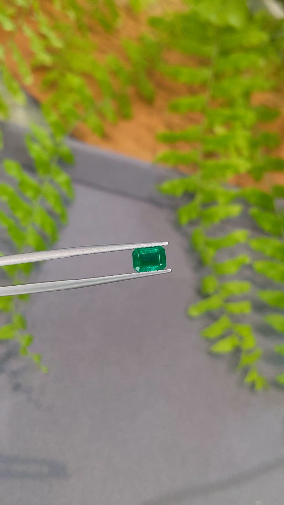 1.14 Ct. Emerald from Zambia Size Video