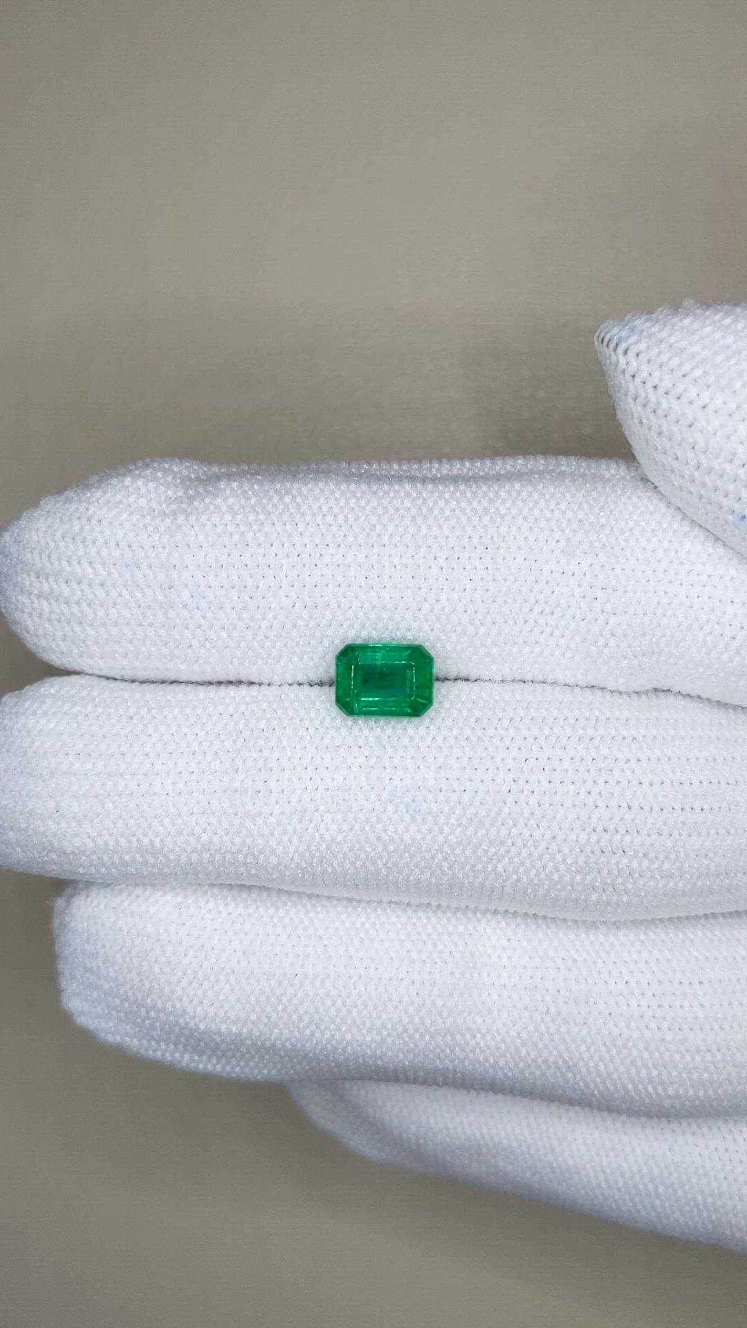 1.14 Ct. Emerald from Zambia Size Video
