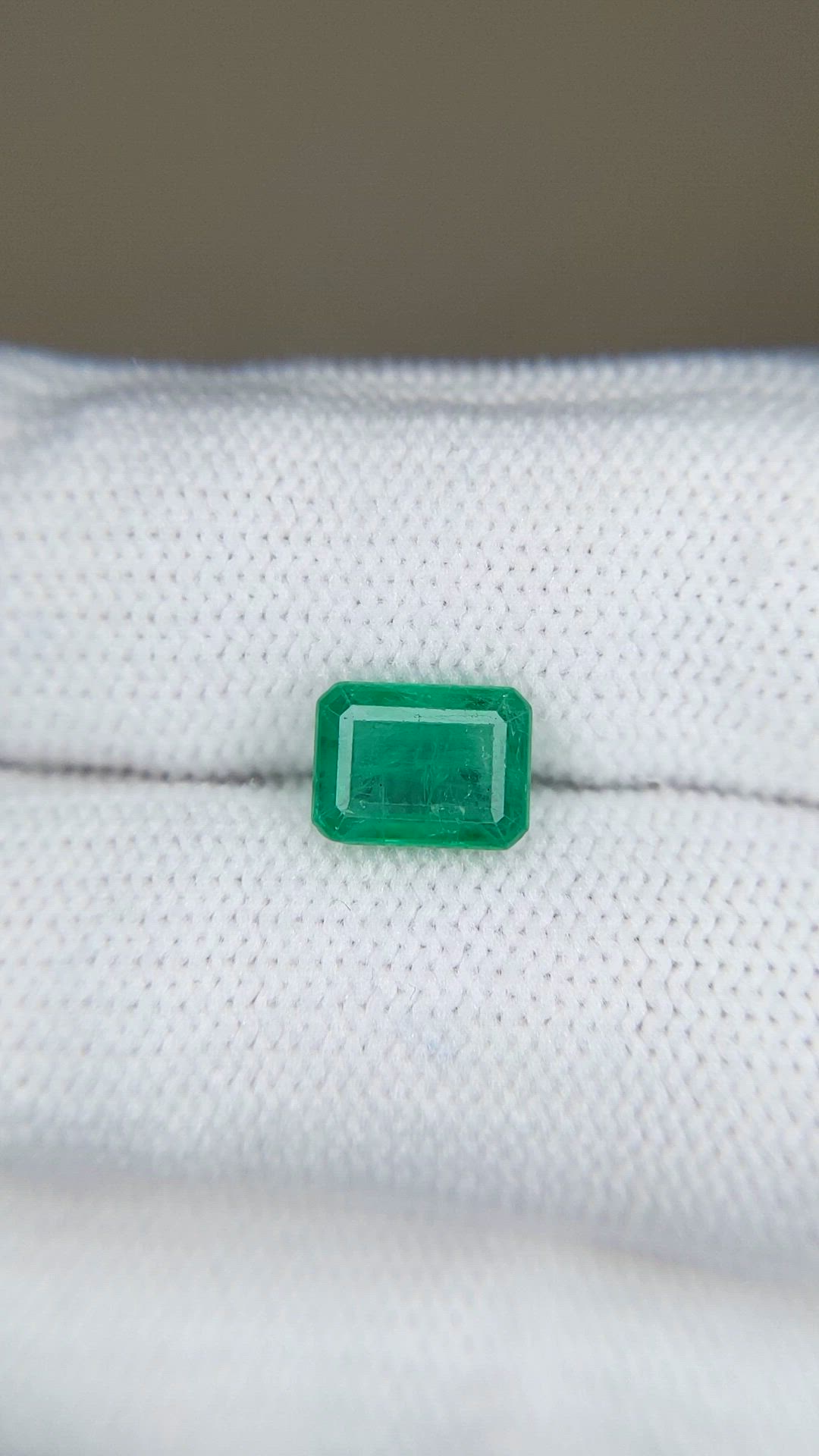 1.26 Ct. Emerald from Zambia Size Video