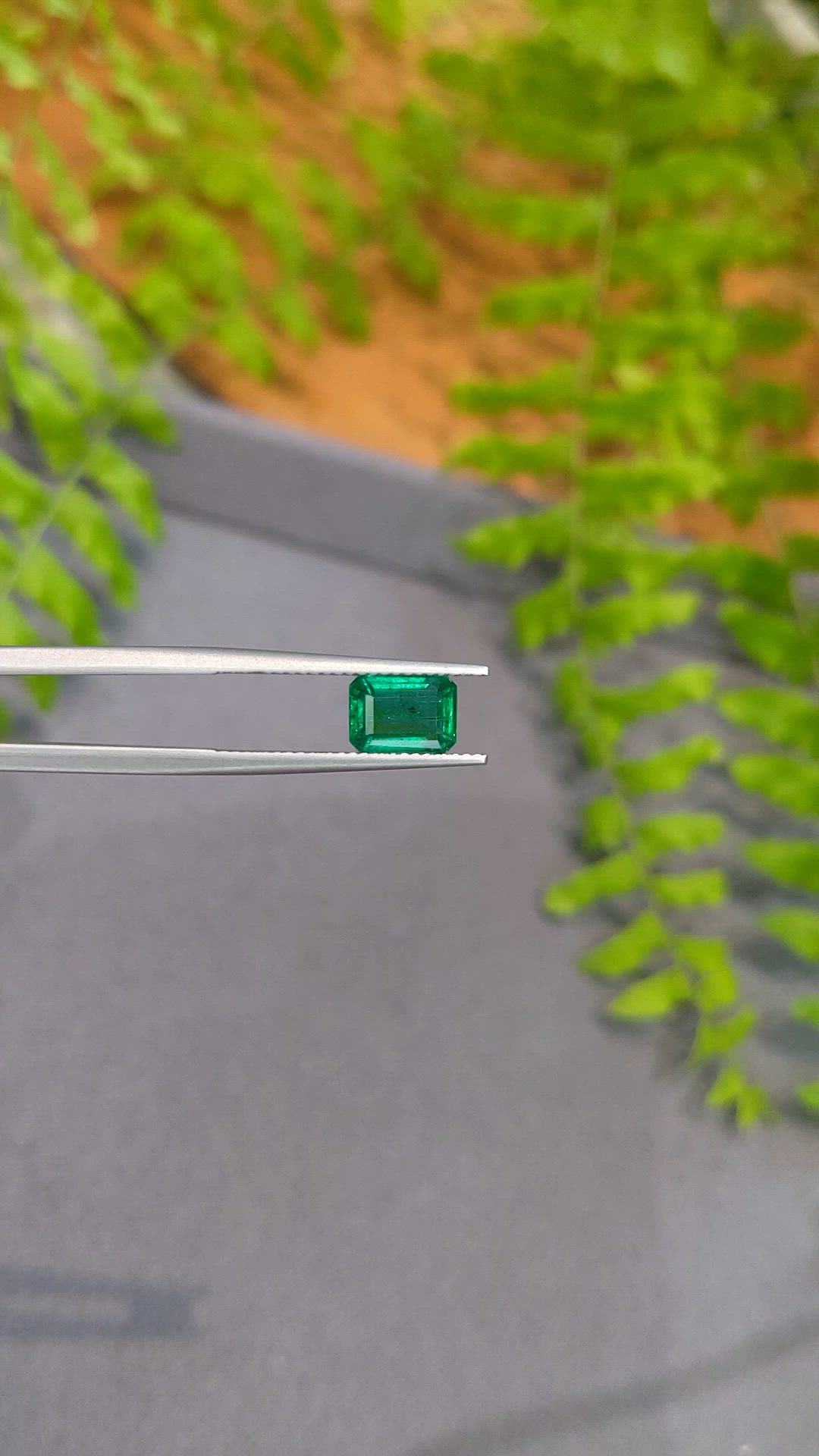 1.54 Ct. Emerald from Zambia Size Video