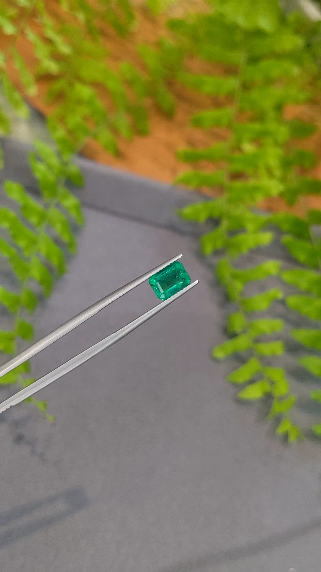 1.42 Ct. Emerald from Zambia Size Video