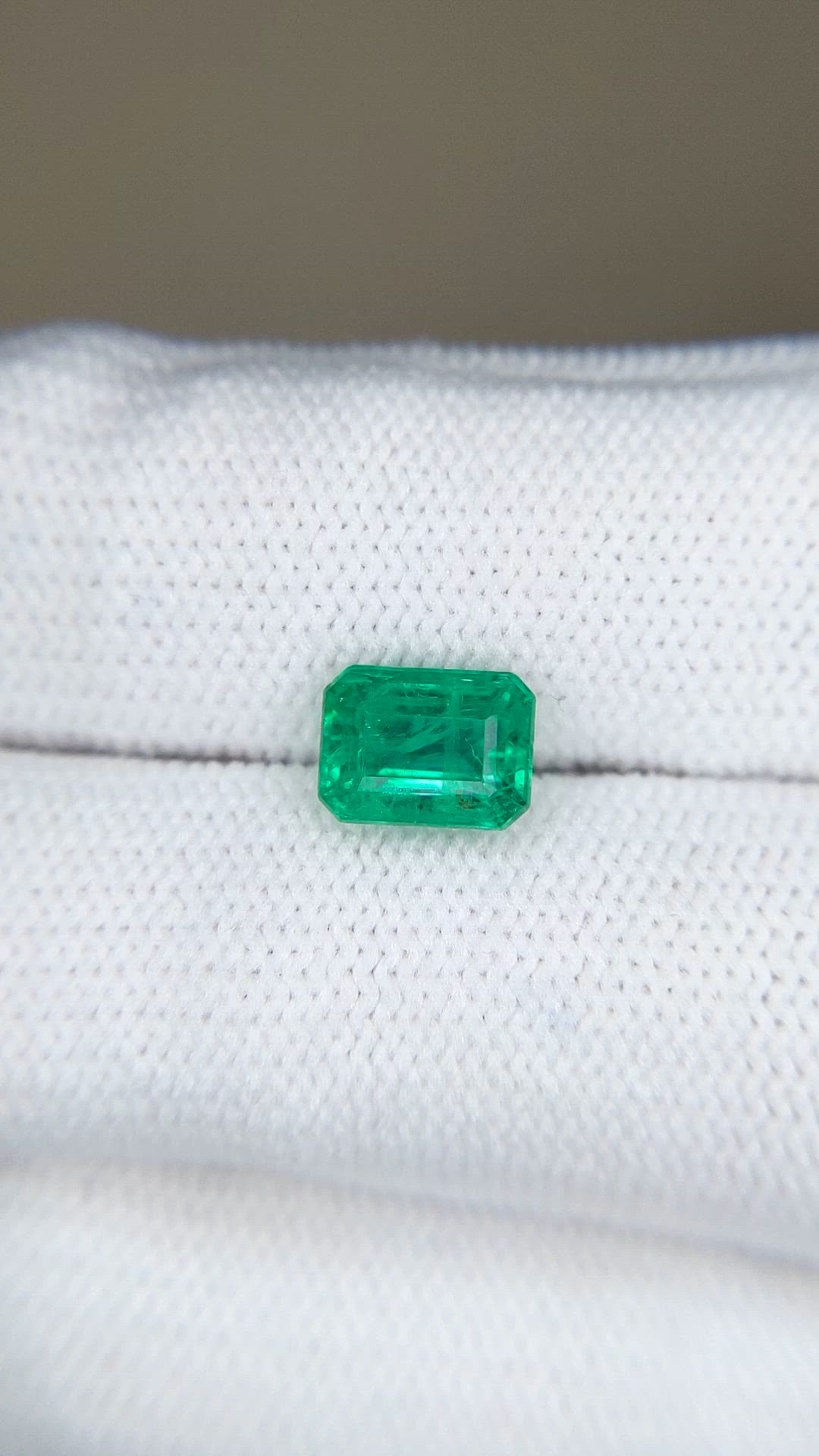 1.42 Ct. Emerald from Zambia Size Video
