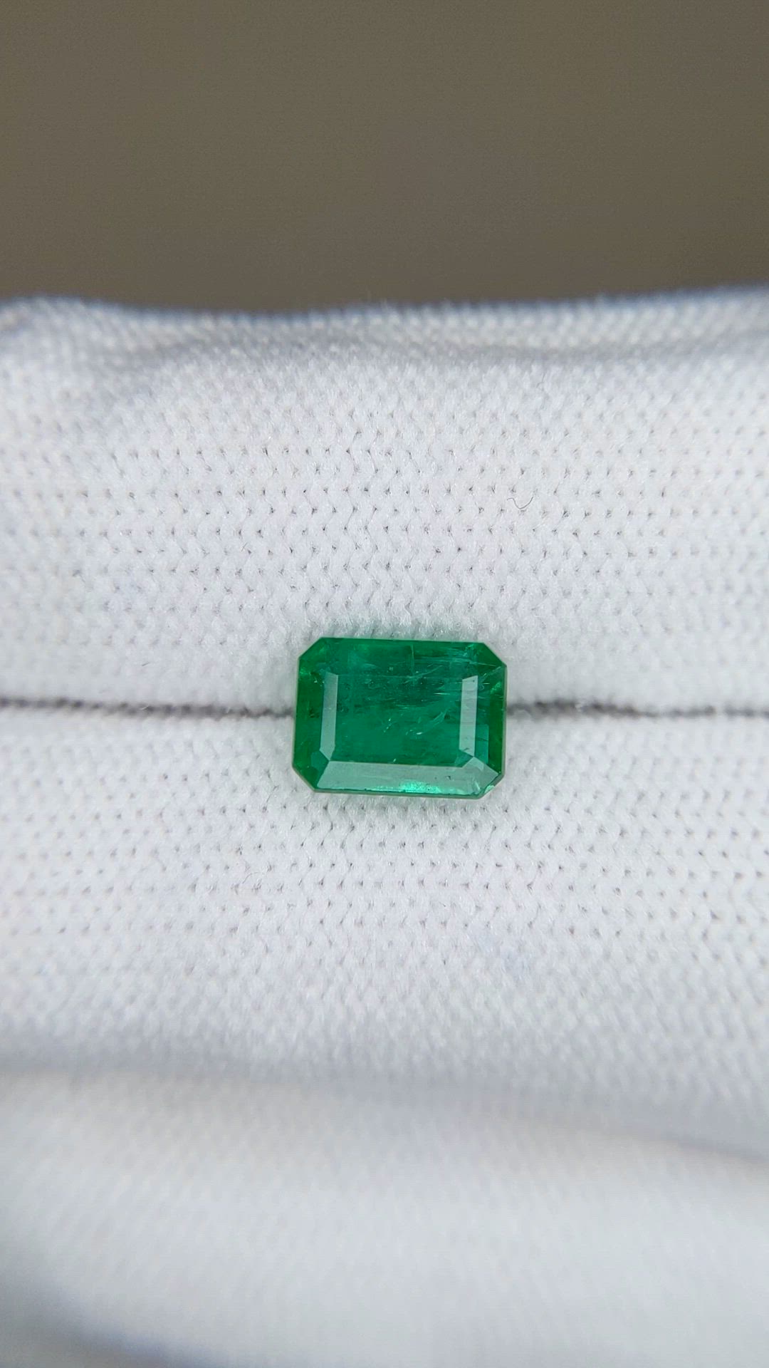 1.43 Ct. Emerald from Zambia Size Video