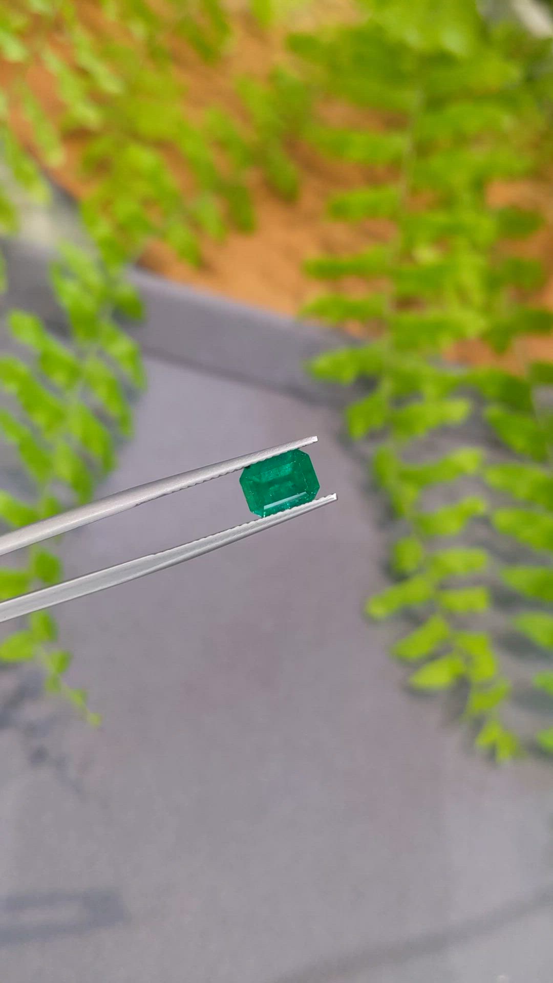 1.52 Ct. Emerald from Zambia Size Video