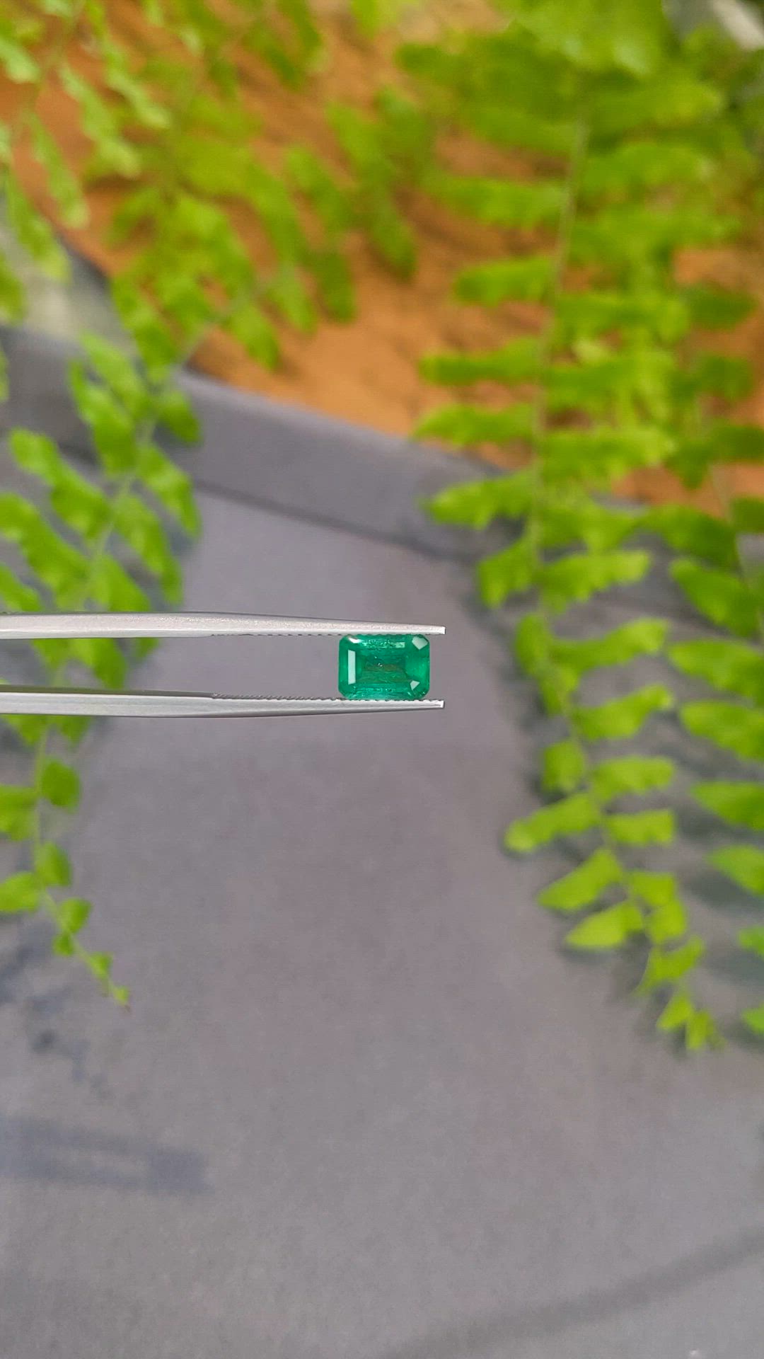 1.55 Ct. Emerald from Zambia Size Video