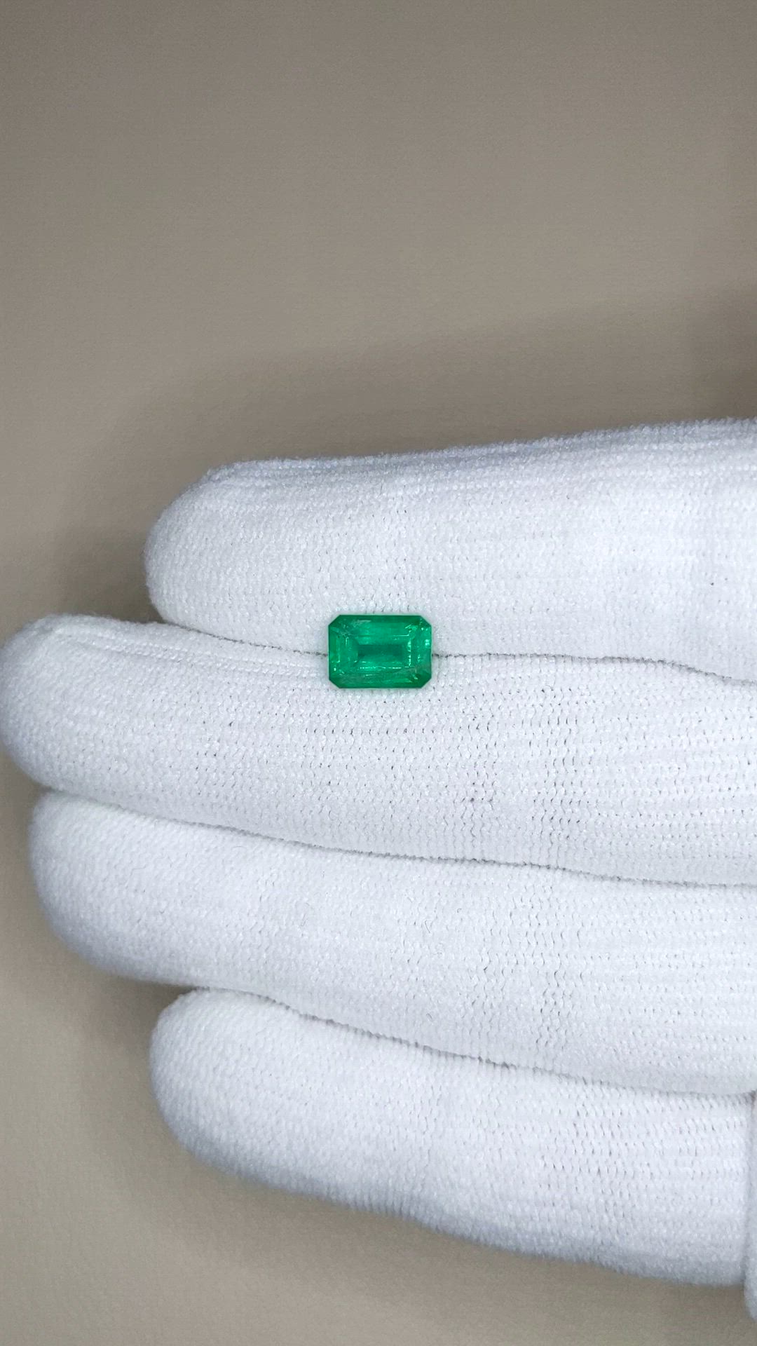 1.78 Ct. Emerald from Zambia Size Video