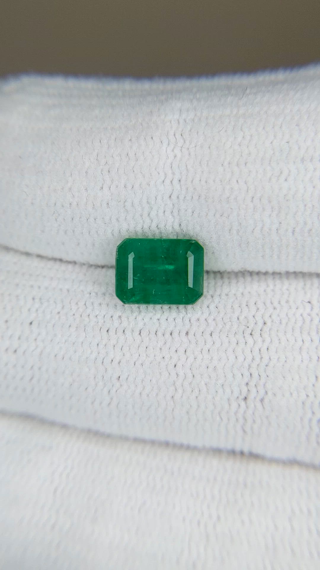 1.77 Ct. Emerald from Zambia Size Video