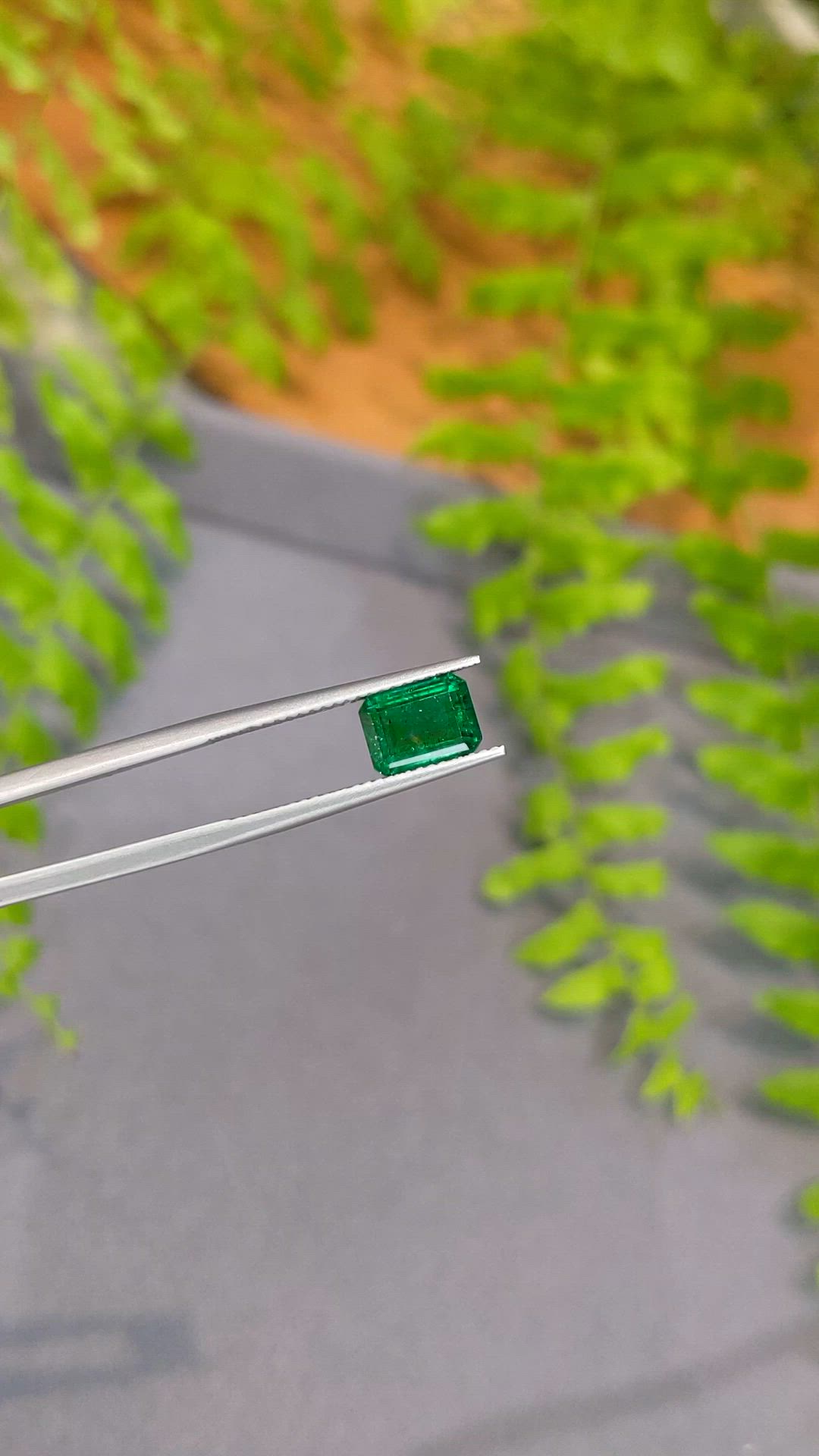 1.95 Ct. Emerald from Zambia Size Video