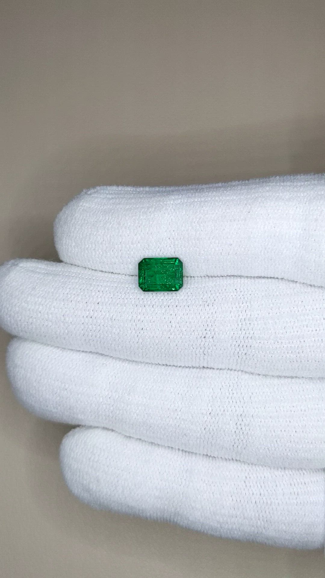 1.95 Ct. Emerald from Zambia Size Video