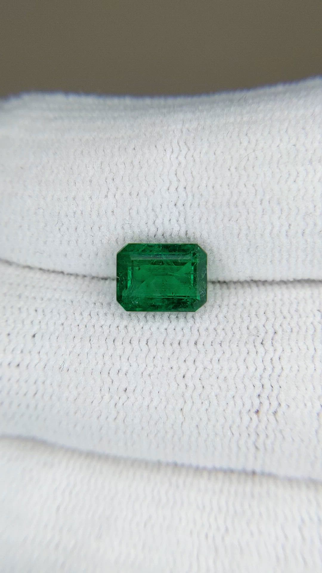 1.95 Ct. Emerald from Zambia Size Video