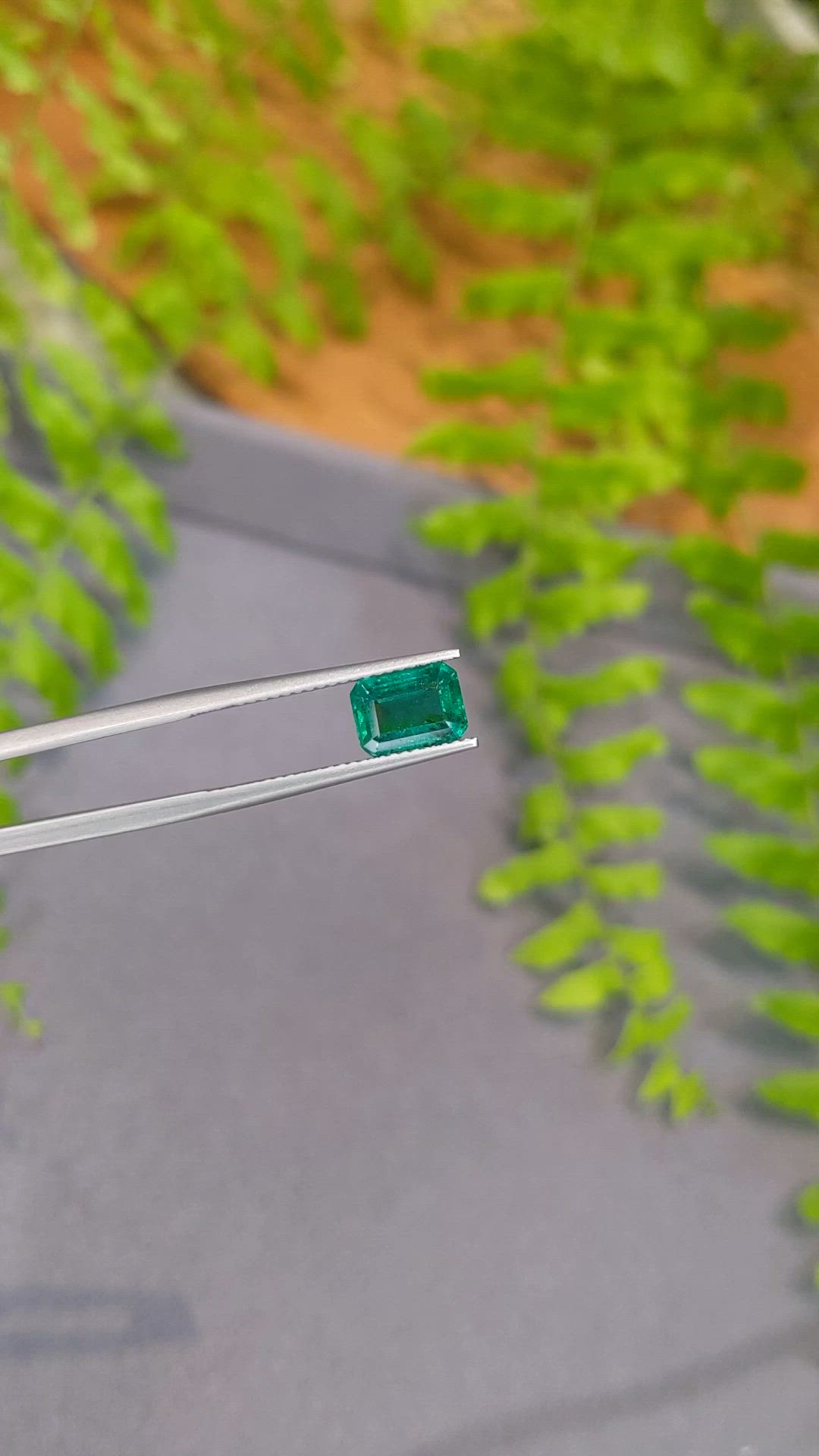 1.78 Ct. Emerald from Zambia Size Video