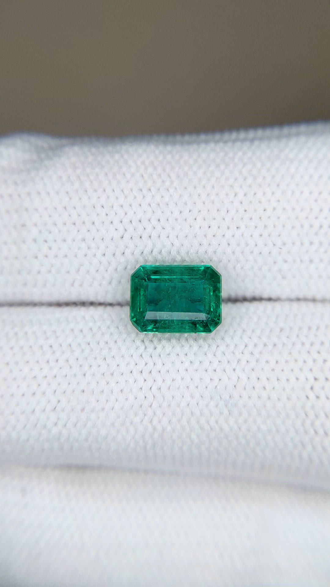 1.78 Ct. Emerald from Zambia Size Video