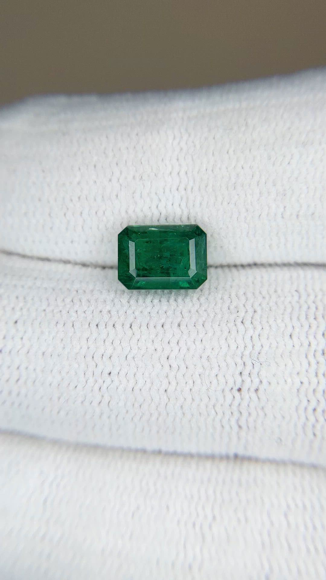 2.00 Ct. Emerald from Zambia Size Video