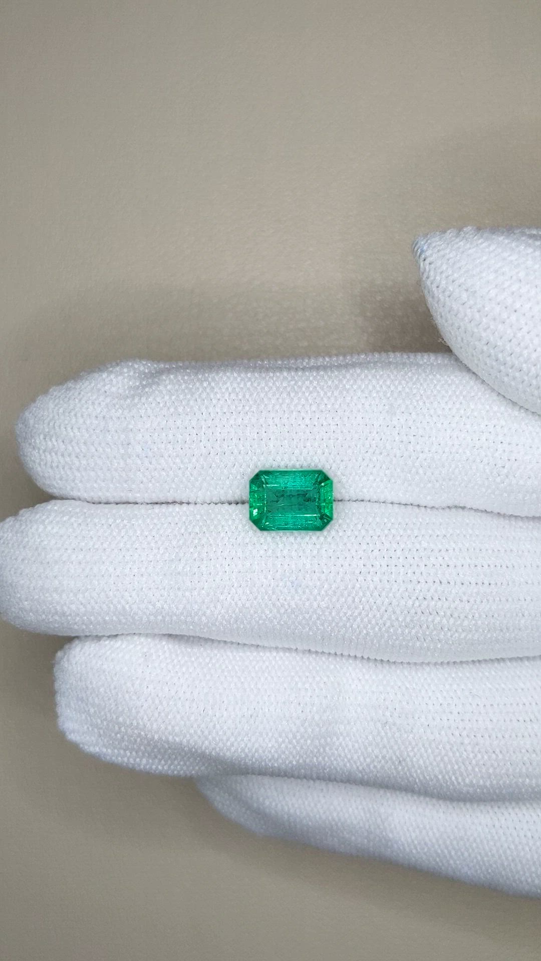 2.04 Ct. Emerald from Zambia Size Video