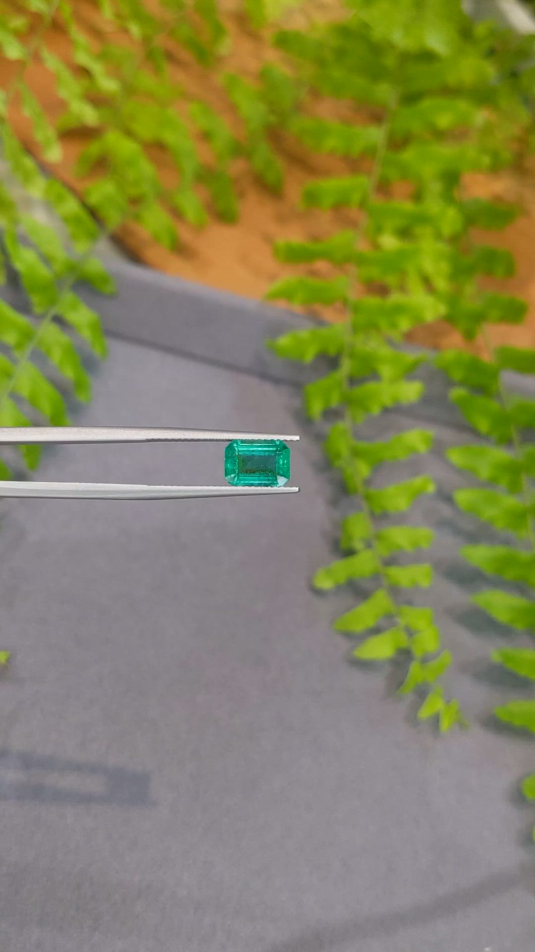 2.04 Ct. Emerald from Zambia Size Video