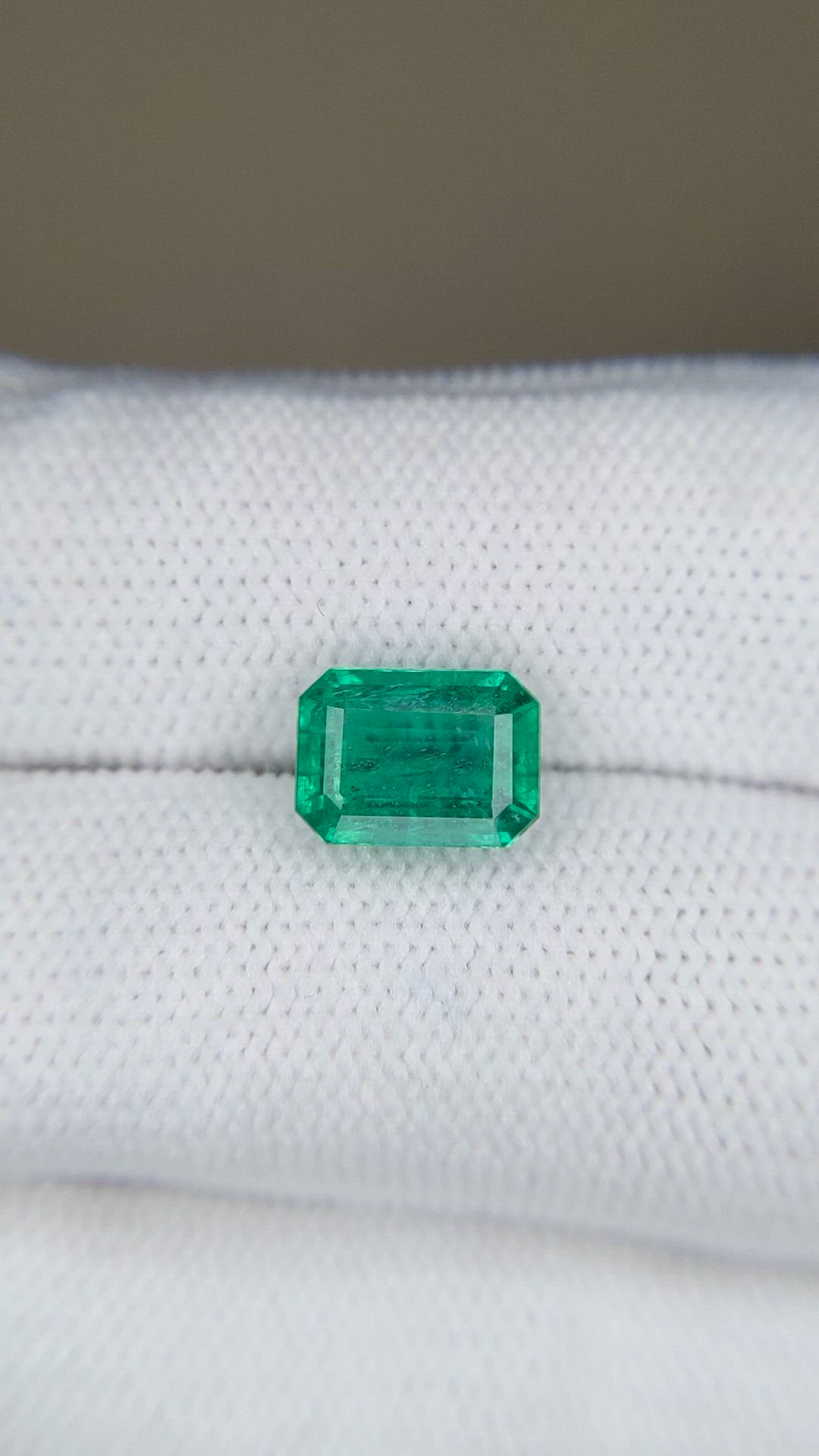 2.04 Ct. Emerald from Zambia Size Video