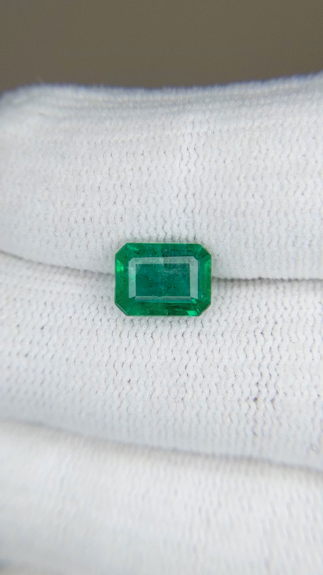 2.02 Ct. Emerald from Zambia Size Video