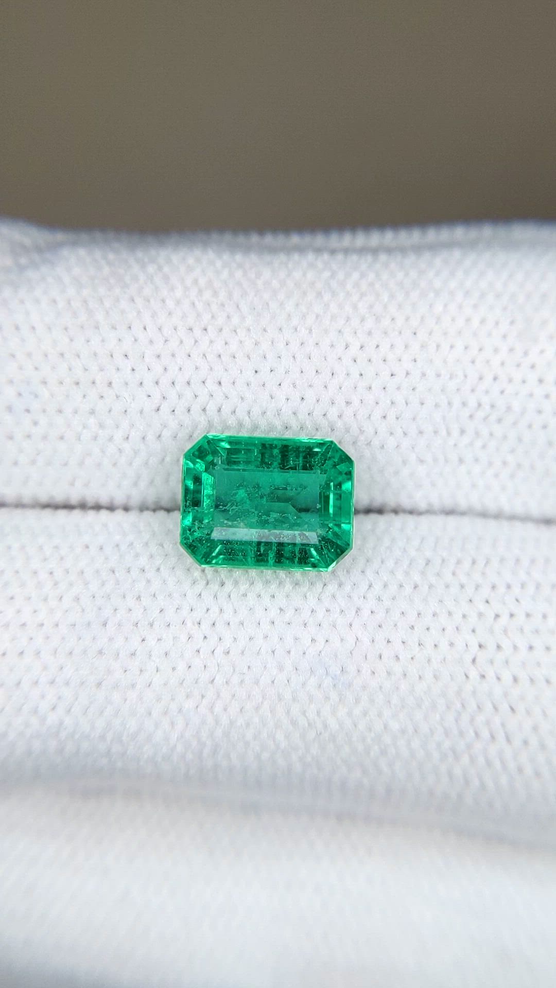 2.21 Ct. Emerald from Zambia Size Video