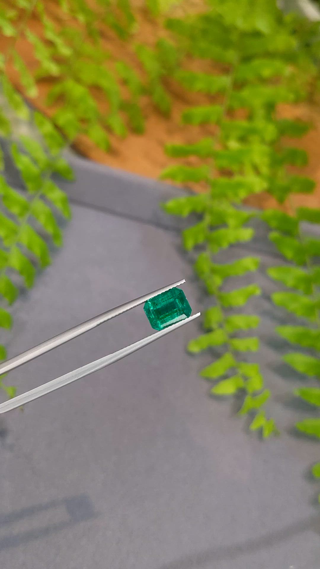 2.83 Ct. Emerald from Zambia Size Video