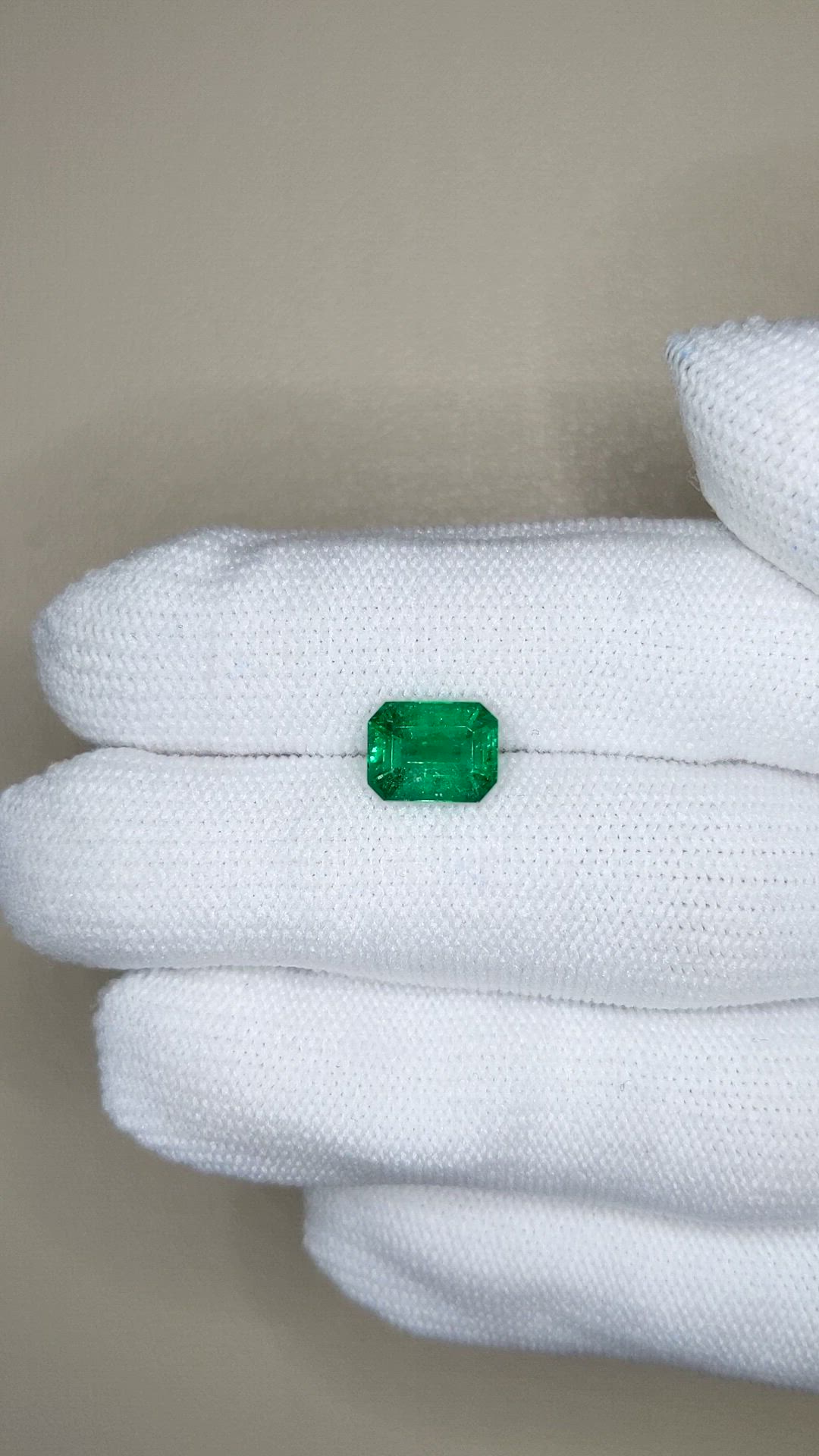 1.85 Ct. Emerald from Zambia Size Video