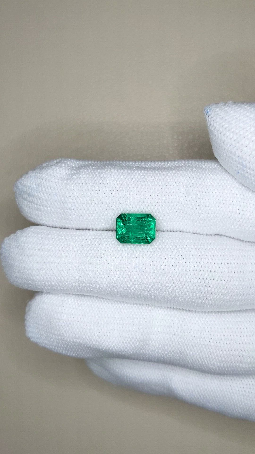 2.16 Ct. Emerald from Zambia Size Video