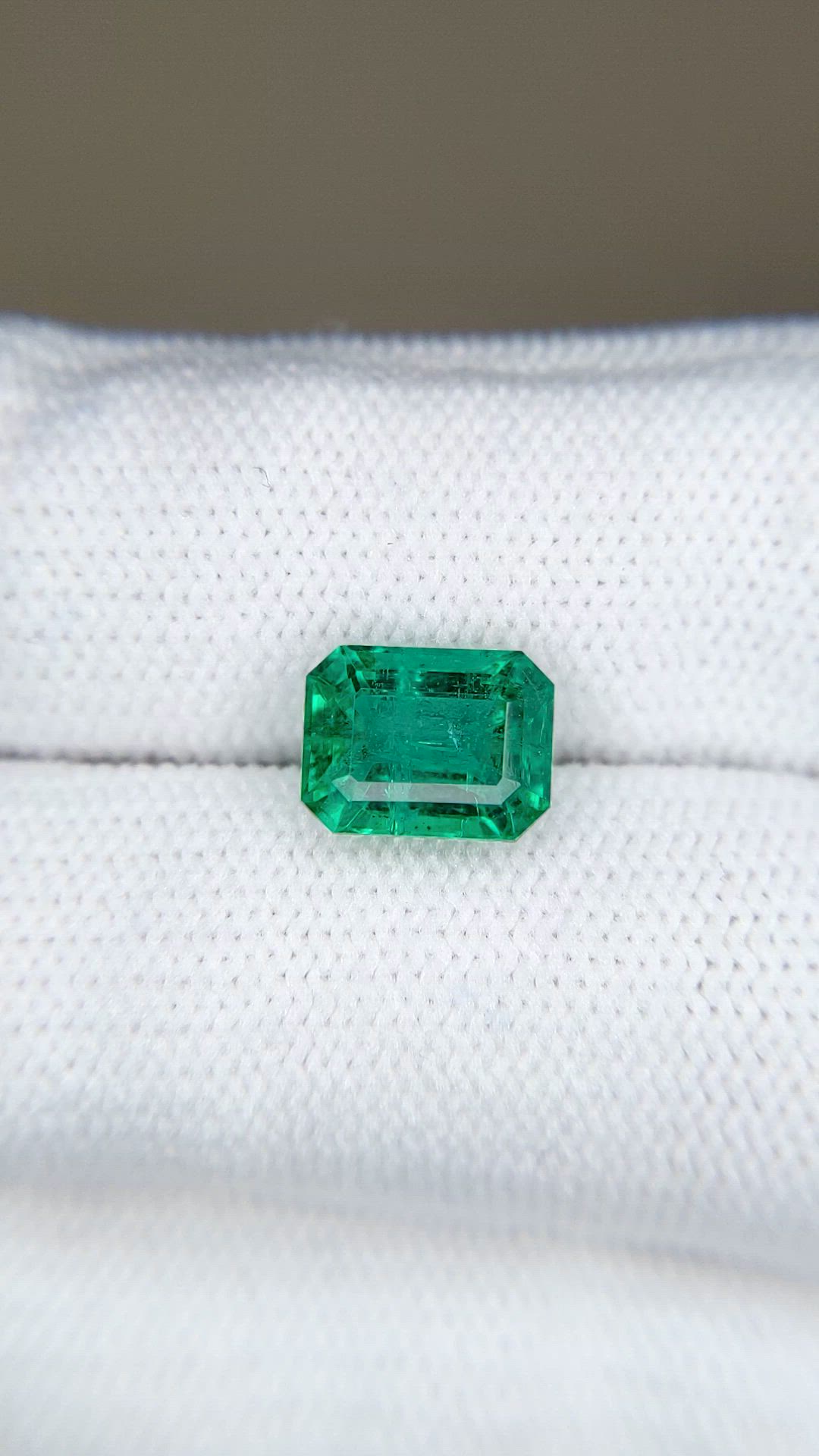 2.16 Ct. Emerald from Zambia Size Video