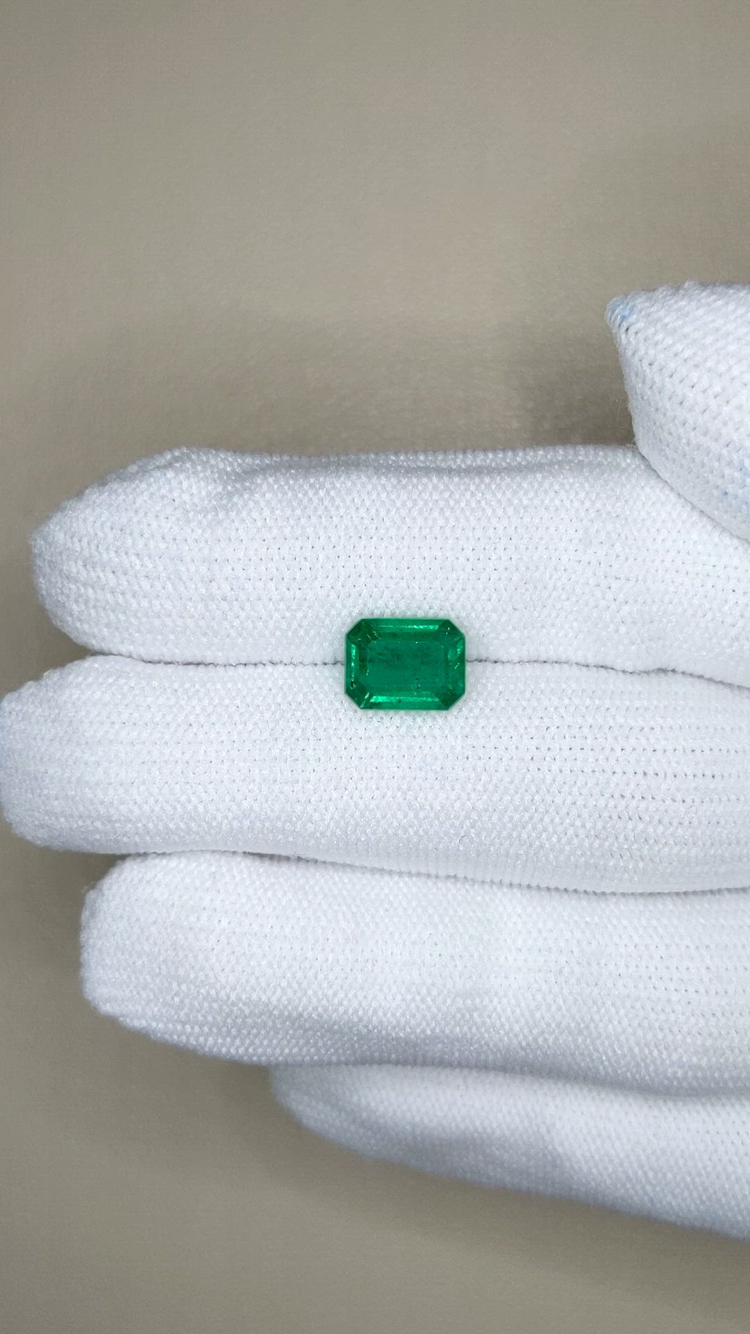 2.03 Ct. Emerald from Zambia Size Video